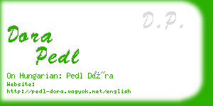 dora pedl business card